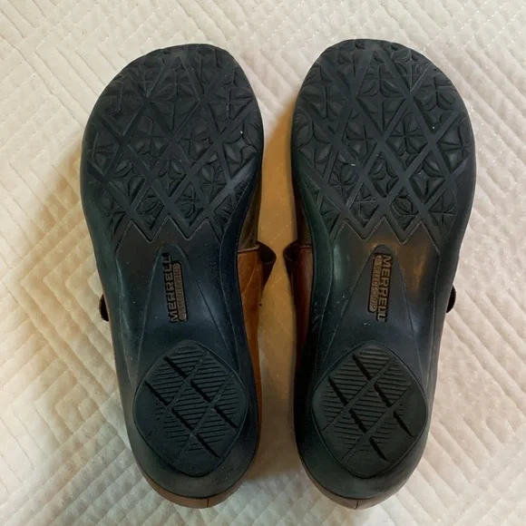 Merrell Veranda Emme J69042 Brown Leather Mary Jane Shoes, Womens 8.5 - Picture 10 of 16